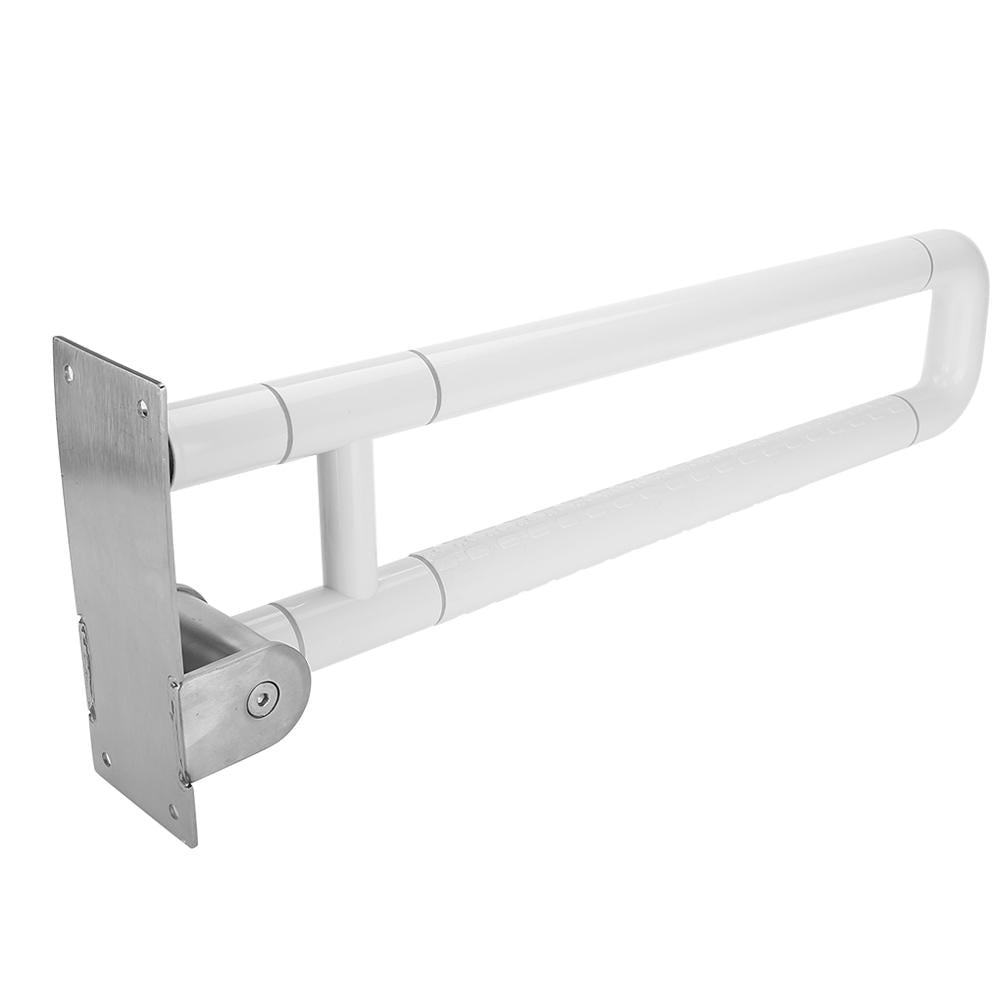 Knifun Toilet Grab Bar, Toilet Safety Rail Support Aid Handle Anti Slip Bathroom Grab Arm Bar