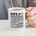 thumbnail image 6 of CafePress - Entj Commander Myers Briggs Personality Mugs - 11 oz Ceramic Mug - Novelty Coffee Tea Cup, 6 of 6