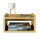 thumbnail image 3 of Buró Flotante MORU, AIRE Roble 2 piezas, Mesita de Noche, Muebles para recámara Moderno Minimalista, Mesa Auxiliar de Almacenamiento Tipo Librero, buros para recámara, mesa de noche para recámara, 3 of 8