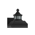 thumbnail image 2 of John Timberland Beaufort Vintage Outdoor Wall Light Fixtures Set of 2 Black Motion Sensor Dusk to Dawn 12" Clear Seedy Glass for Exterior, 2 of 8