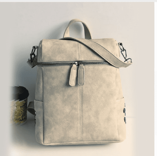 Women Backpack Leather School Bag Rucksack College Shoulder Satchel Travel Bags 