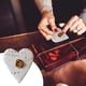 thumbnail image 3 of Puntoco Pocket Hug Heart Love token I Blanco Con Oro, Decoración Del Hogar, 3 of 4