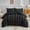 ZLJ02, variant on Green Pinch Pleat Duvet Cover Set Queen, Ruched Puff Bedding Set, Luxury Boho Soft Microfiber All Season Tufted Bed Comforter with 2 Pillow Shams