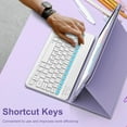 thumbnail image 3 of Rechargeable magnetic keyboard case with pen slot fits iPad 7/8/9 Gen 10.2", Pro 10.5", Air 3, 3 of 8