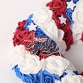 thumbnail image 5 of 250th Anniversary Foam Ball Wreath, 13.8 inch 4th of July Summer Soft Touch Foam Wreath for The Front Door, Handcrafted Memorial Day Artificial Wreath for Indoor and Outdoor, 5 of 7