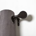 thumbnail image 3 of hometrends Rope Ball 5/8" Bronze Drapery Rod Set, 3 of 3