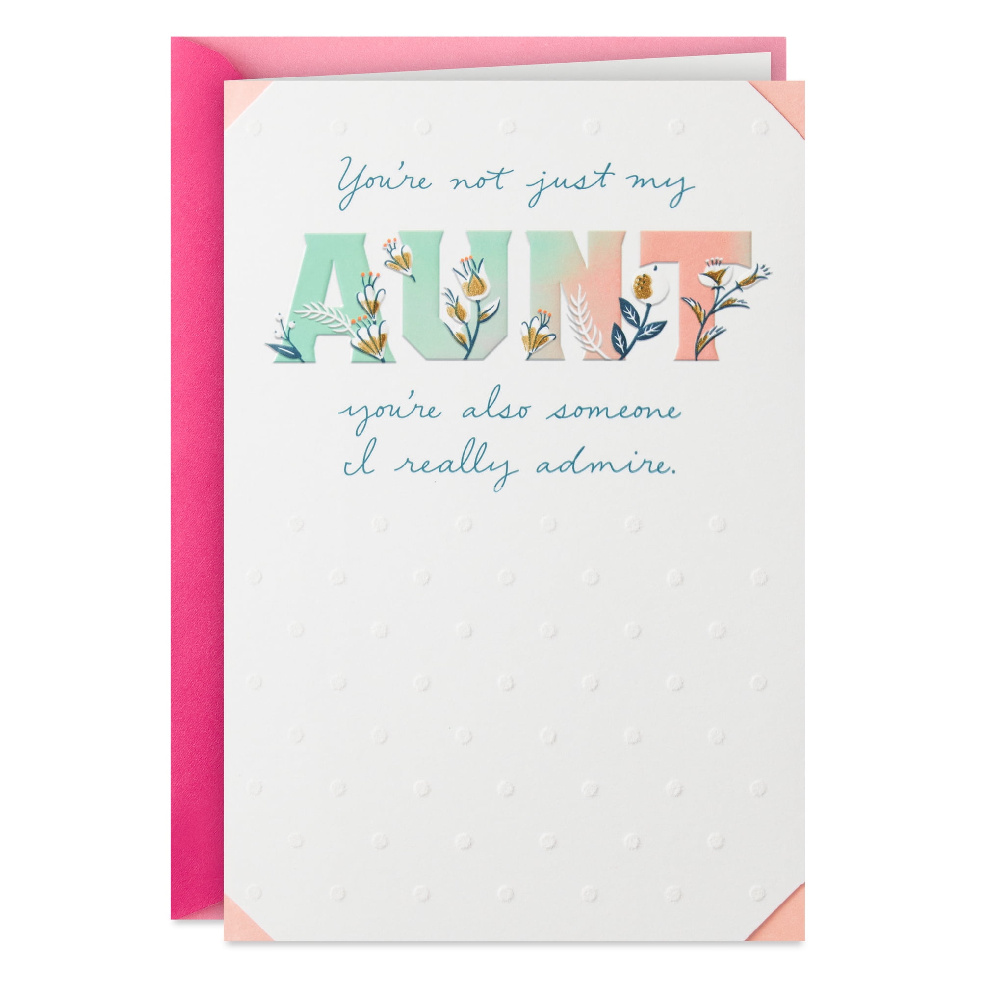 Hallmark Birthday Card for Aunt (Grateful to Have You)