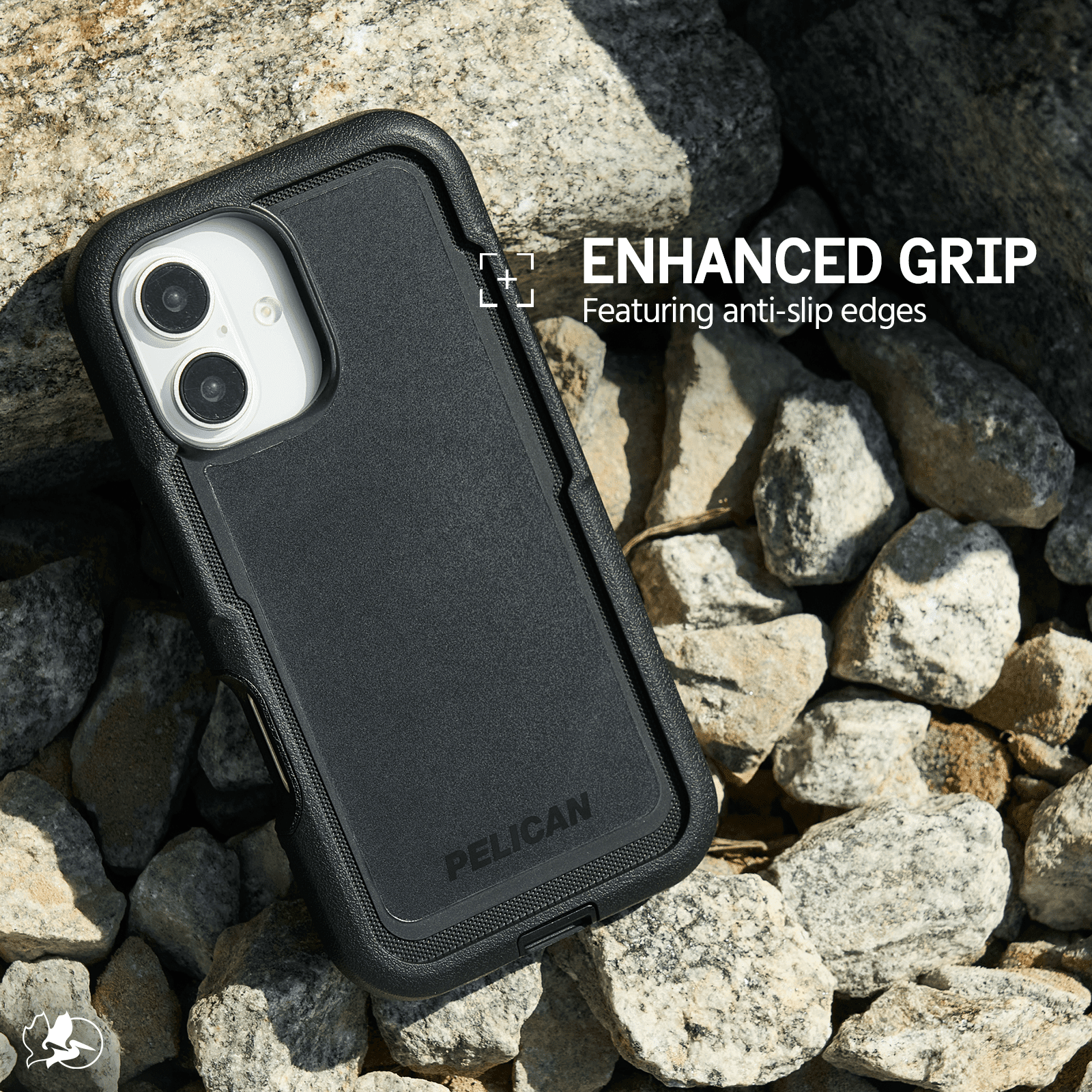 Pelican Voyager Apple iPhone 16 MagSafe Compatible Case and Holster - Black