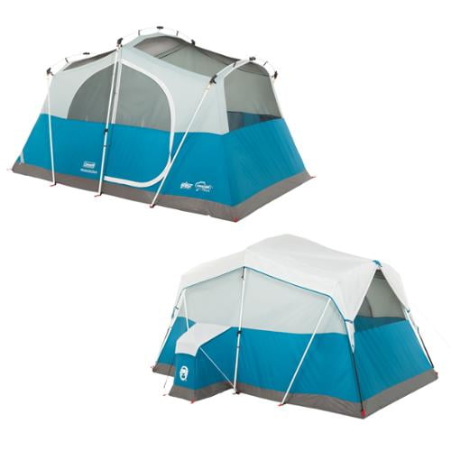 Coleman Echo Lake Fast Pitch Camping Tent with Cabinets for 6