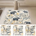 thumbnail image 2 of Lovely Elephants Drying Mat Diatomaceous Earth Super Absorbent Slip Rubber Sole Heat Resistant 230 Degrees Fahrenheit 23.6×19.7in, 2 of 11