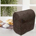 thumbnail image 4 of Tribal Lounger Chair Bag, Traditional Australian Shapes Aboriginal Art Abstract Dotted Circles, High Capacity Storage with Handle Container, Lounger Size, Orange and Charcoal Grey, by Ambesonne, 4 of 5