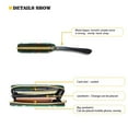 thumbnail image 6 of Binienty Christmas Wallet for Women PU Leather RFID Blocking Wristlet Wallet for Women & Teen Girls Large Capacity Phone Clutch Long Wallets Zipper Around Xmas Gifts for Mom, 6 of 8