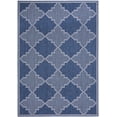 thumbnail image 1 of Trellis Diamond Rug - 7 ft. 10 in. x 10 ft., Midnight Blue, Indoor/Outdoor Contemporary Rug, Fade Resistant, Water Proof Rug | Accent Area Decor Rugs, 1 of 8