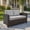 Light Gray, variant on Patio Furniture Set 1 Piece - All-Weather - Rattan Wicker Outdoor Patio Conversation Set, Modular Sectional Sofa for Backyard, Garden, Patio, Poolside