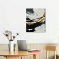 thumbnail image 2 of COMIO Black white and grey abstract wall art, canvas wall modern art set, Hand Painted 3D Textured Canvases, Large Canvas Painted Artworks For Living Room/bedroom/office Wall Decoration, 2 of 4