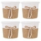 thumbnail image 1 of 4 unids imitación papel-tejido macetas plantas macetas plantas simples contenedor, 1 of 6