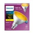 thumbnail image 2 of Philips Non-Dimmable 13.5W Yellow/Bug Light 40 PAR38 LED Bulb, Outdoor and Enclosed Fixture Rated, 2 of 2