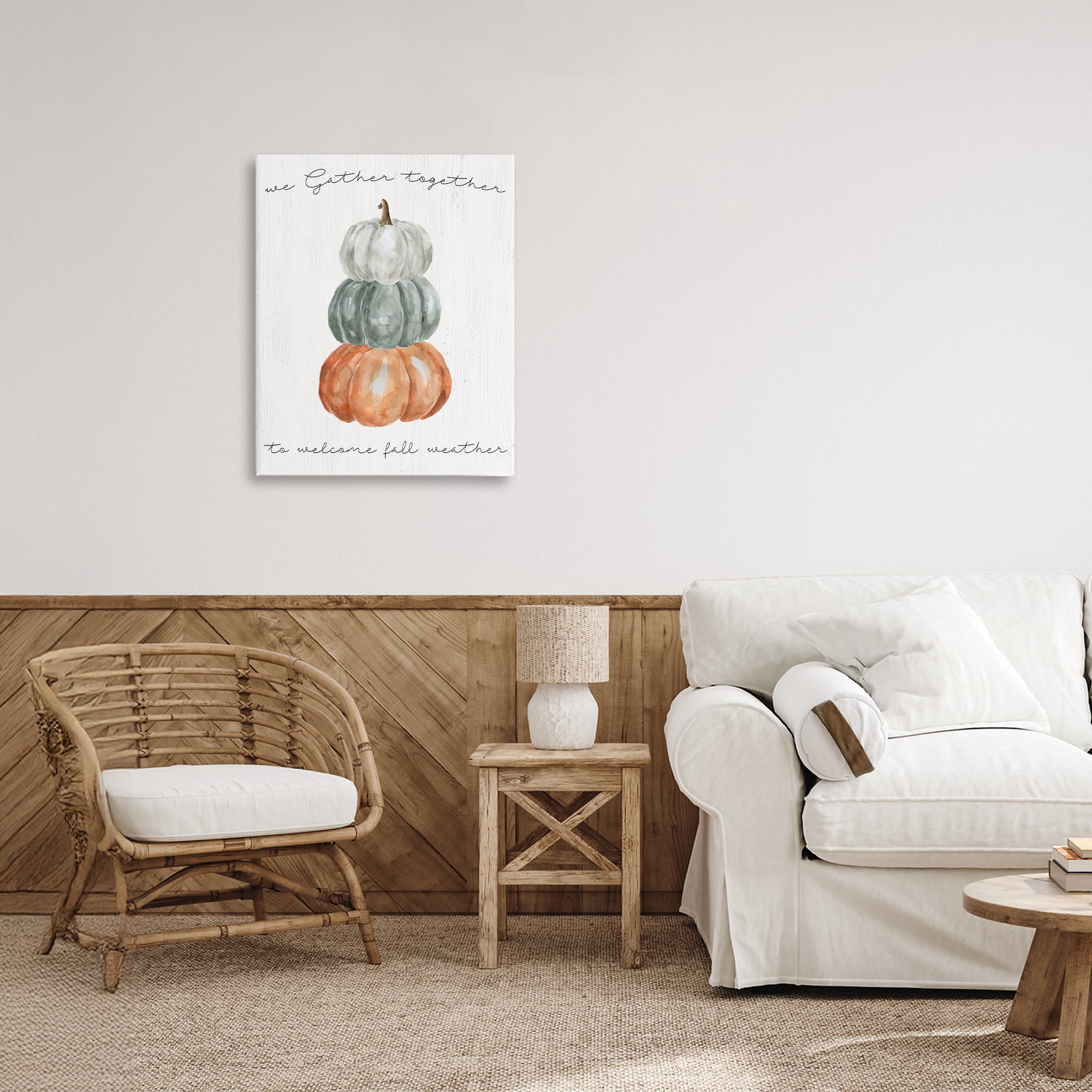 Stupell Industries Gather Together Fall Weather Canvas Wall Art, design by Livi Finn