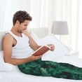 thumbnail image 5 of Sikiie Green Leave Fern Pajama Pants Men, PJ Bottoms, Sleep & Lounge Pants-Large, 5 of 6