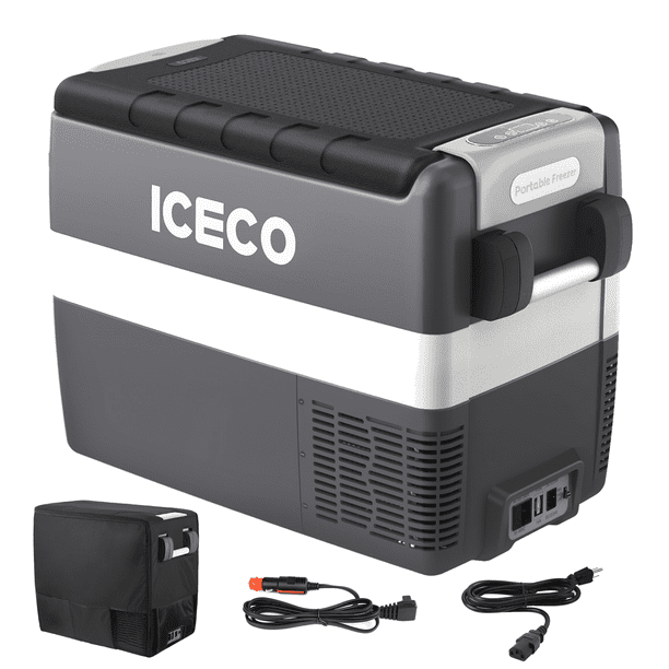 ICECO JP40 12V Car Refrigerator, 42 Quart Portable Freezer fridge with