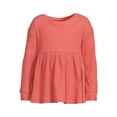 thumbnail image 5 of easy-peasy Toddler Girl Long Sleeve Babydoll Top, Sizes 12 Months-5T, 5 of 7