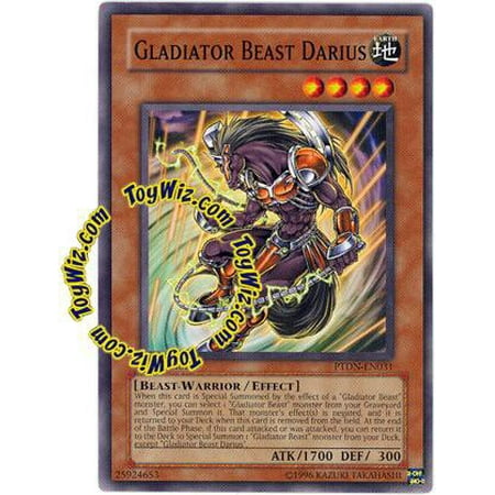 YuGiOh Phantom Darkness Gladiator Beast Darius