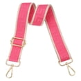 thumbnail image 1 of Correa de bolso Uxcell ajustable, correas de bolsa cruzada, correa ancha para hombro, cinturón de reemplazo universal para bolsos de mujer, rojo rosa, 1 of 6