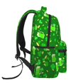 thumbnail image 3 of Disketp St Patrick's Day2 Mochila Estampada para Hombre y Mujer – Mochila Ligera Clásica con Múltiples Bolsillos para Universidad, Trabajo y Viajes-One Size, 3 of 5