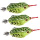 thumbnail image 4 of Cebo de pesca, 3 piezas de lentejuelas de silicona suave señuelo de pesca artificial cebo de pesca suave calidad superior, 4 of 14