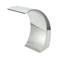 thumbnail image 4 of Ximing Swimming Pool Waterfall Stainless Steel Water Feature,Waterfall Spillway for Backyard Ponds Swimming Pools Landscape Average Top, 4 of 10