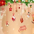 thumbnail image 1 of Langgg Home Decor Christmas Musical Note Wall Sticker Decals Removable PVC Wall Art Decoration Mural, 1 of 8
