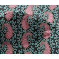 thumbnail image 4 of oneOone Viscose Chiffon Fabric Floral & Paisley Block Decor Fabric Printed BTY 42 Inch Wide, 4 of 4