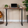 thumbnail image 4 of Flash Furniture Tanner Electric Height Adjustable Standing Desk - Table Top 48" Wide - 24" Deep (Mahogany), 4 of 17