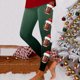 thumbnail image 1 of WILLBEST Leggings Deportivos de Compresión con Estampado Navideño de Fútbol para Mujer, Pantalones de Yoga para Entrenamiento Físico, Correr, Deportes Mediana, 1 of 4