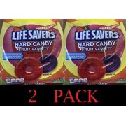 2x LifeSavers FRUIT VARIETY Breath Mints Bulk Hard Candy 14.5 oz Bag - 2 PACK