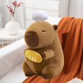 thumbnail image 1 of Peluche de , lindo animal de peluche de , juguete de peluche de coleccionable, cómodo para niños, niñas, regalos para niños y pan, 1 of 10