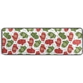 thumbnail image 5 of Dreamtimes Christmas Snowflakes Gloves Hallway Runner Rug 2'x6' Kitchen Rug with Rubber Backing New Year Non Slip Entryway Rug Runner Washable Soft Area Rug for Hallway Bedroom Kitchen Decor, 5 of 6