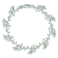 thumbnail image 4 of Sterling Silver Unicorn Fancy Link Bracelet 7", 4 of 5