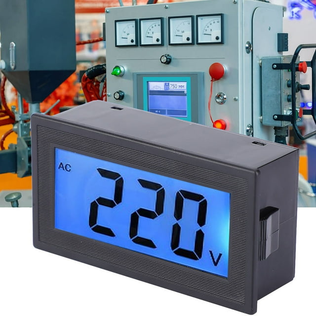 Digital Panel Meter, Two-wire Voltage Meter, Volt Panel Meter Industrial For Maintenance