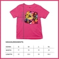 thumbnail image 5 of Tee Hunt Colorful Pit Bull Youth T-Shirt Dog Wags Its Tail with Its Heart Kids, Pink, Medium, 5 of 5