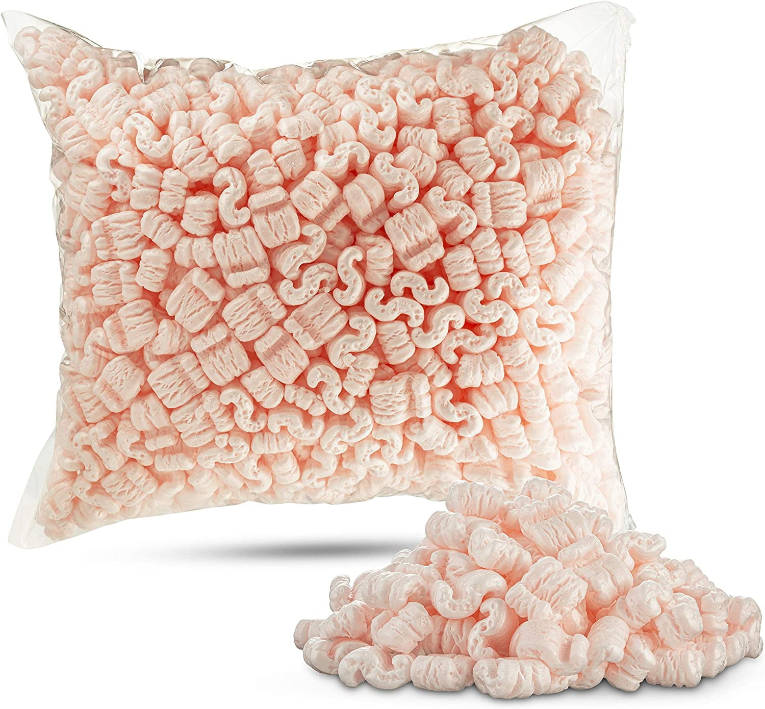 MT Products Pink Recyclable EPS Packing Foam/ Packing Peanuts for