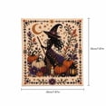 thumbnail image 3 of Halloween Primitive Cross Stitch Kit, Halloween Embroidery Kit, Spooky Halloween Decor, Halloween Decorations for Home, Pre-Sorted Supplies No Extra Tools Needed for Crafting, 3 of 6