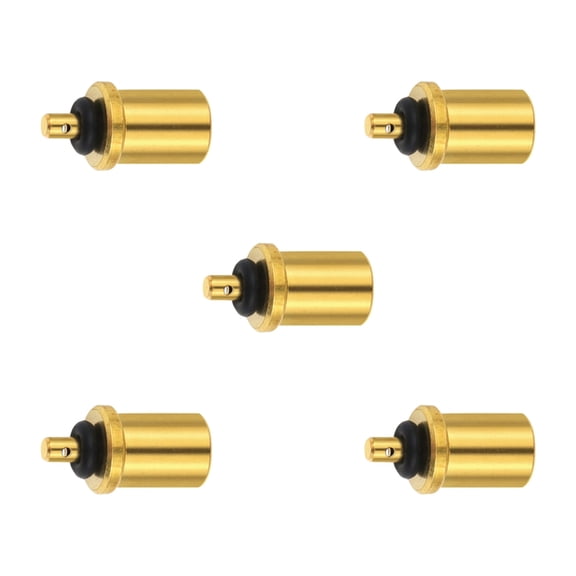 Huhudde 5Pcs Portable Outdoor Campings Refill Adapter Stove Connector Butanes Fuels Canister Refill Adapter Easy to Use