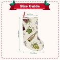 thumbnail image 3 of Rateoe Grapes Bbottles Wine Print Christmas Stockings,18 Inch Large Christmas Stockings Decoration Ornaments for Holiday Home Fireplace Indoors, 3 of 8