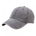 thumbnail image 2 of AMERTEER Unisex Vintage Washed Distressed Baseball Hat Baseball Cap Twill Adjustable Dad Hat, 2 of 2