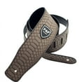 thumbnail image 1 of Leather Guitar Strap - Fits Acoustic  Electric  and Guitars  Adjustable to Any Player, 1 of 7
