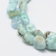 thumbnail image 3 of Natural Larimar Beads Strands Tumbled Stone 6~8x4~6mm Hole: 1mm 15.3 inch(39cm) DIY, 3 of 3