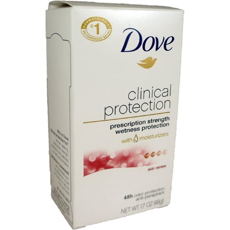 Dove Clinical Protection Antiperspirant & Deodorant, Skin Renew 1.7 oz (Pack of 3)