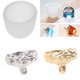 thumbnail image 1 of De Resina De Silicona Para Diy Bellota Colgante De Cristal De Fundición De La Joyería Que Hace El Conjunto De Herramientas, 2 Unids Bead perfecl bellota molde de silicona, 1 of 8