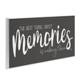 thumbnail image 4 of Stupell Industries Making Memories Sentiment Text & Numbers Painting Unframed Art Print Wall Art, 17 x 7, 4 of 8